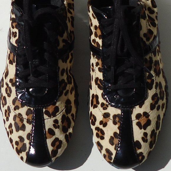SIZE 6B. COLE HAAN animal print Nike Air sneakers shoes. - Picture 3 of 16